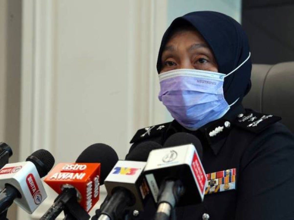 Perlis police chief Datuk Surina Saad - Bernama Photo