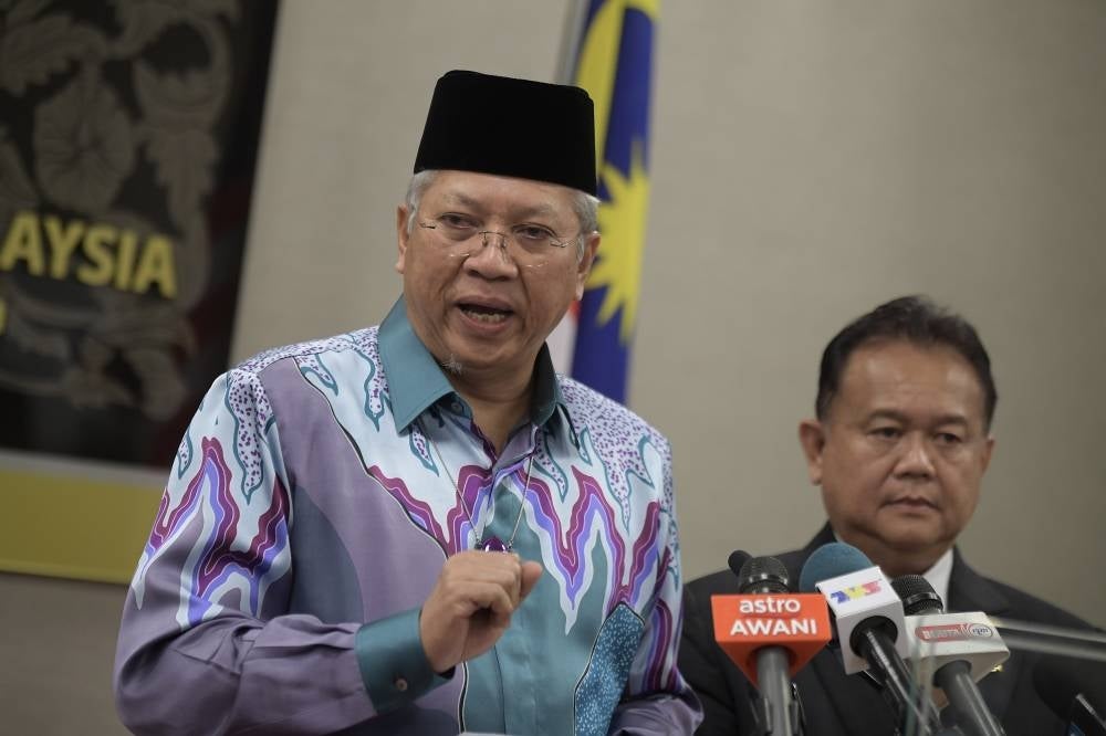 Annuar said it was noted under Article 3(1) that the MoU was effective from the date it was signed until Parliament was dissolved. Photo: BERNAMA