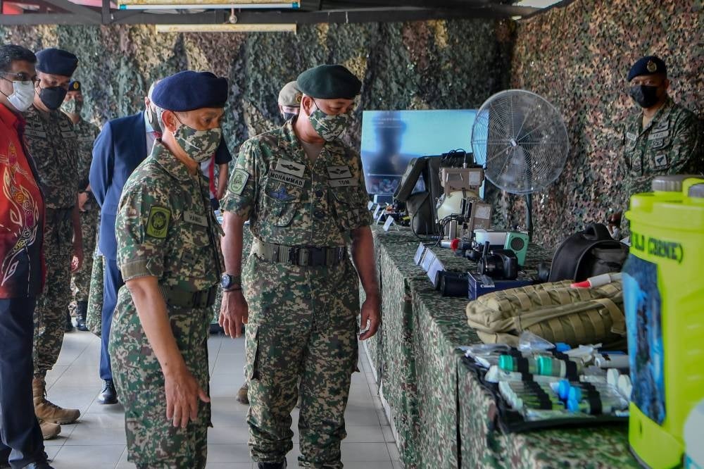 The military exercise is scheduled to be held from Aug 1 to 10 at 10th Parachute Brigade Terendak Camp in Melaka. - Bernama Photo