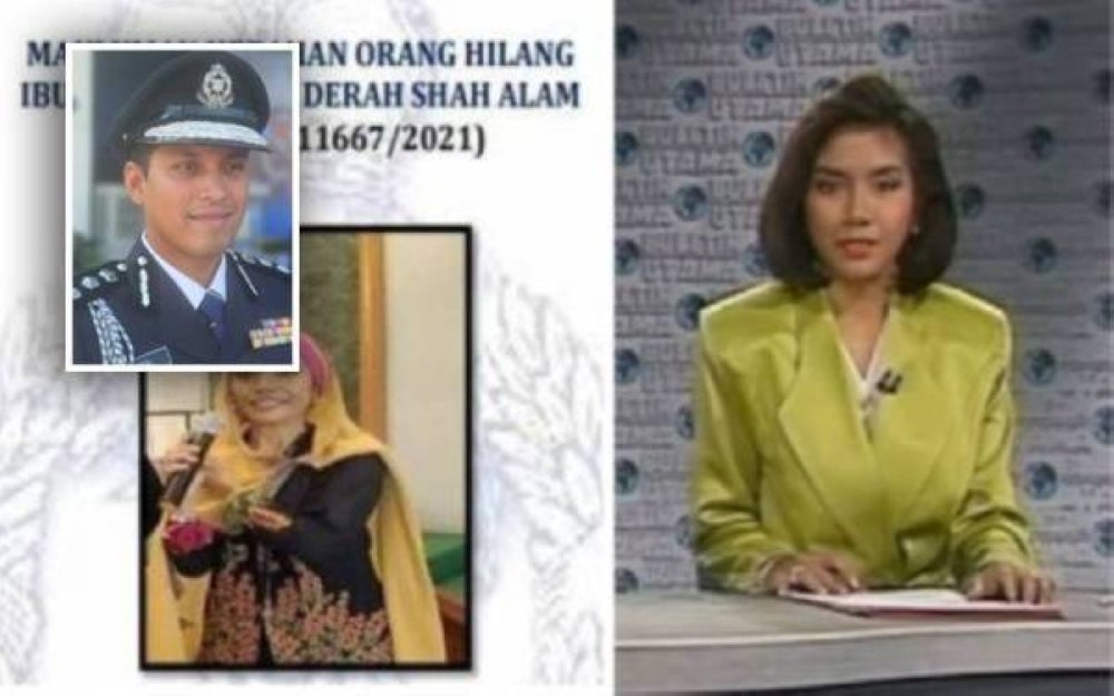 Police received the missing persons report from Zalina's son, Mikhael Norman, 33, on Nov 29 last year. Insert: Mohd Iqbal