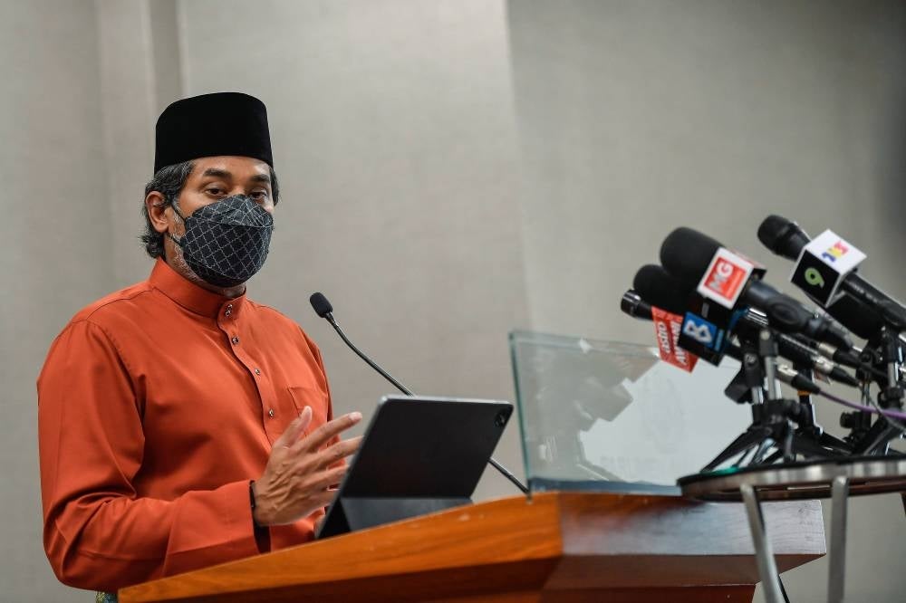 Health Minister Khairy Jamaluddin - Photo: BERNAMA