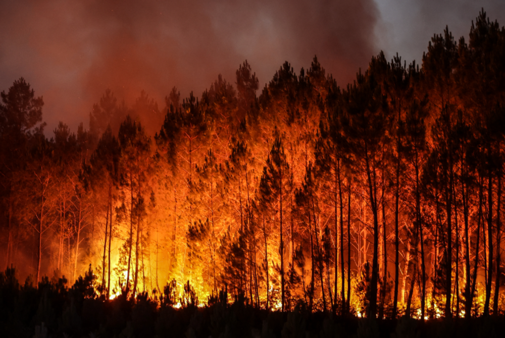  Largest wildfire in California this year burns in Yreka. - AFP Images