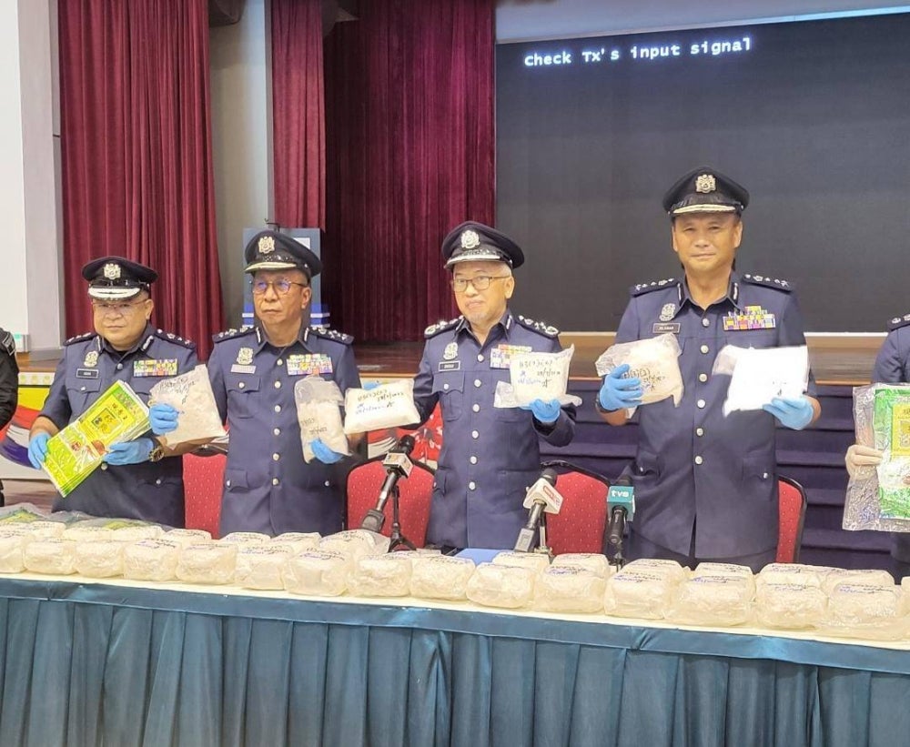 The Sabah Customs department raided a house in Kota Kinabalu on July 28, and seized 52.46 kilograms of Methamphetamine worth RM1.88 million.