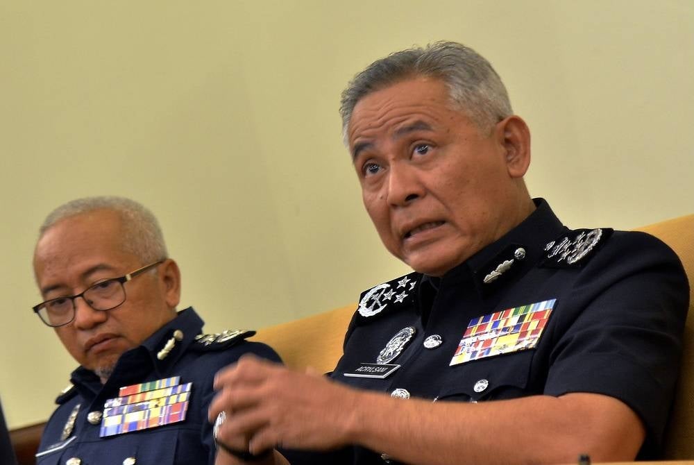 Inspector-General of Police Tan Sri Acryl Sani Abdullah Sani - BERNAMA Photo