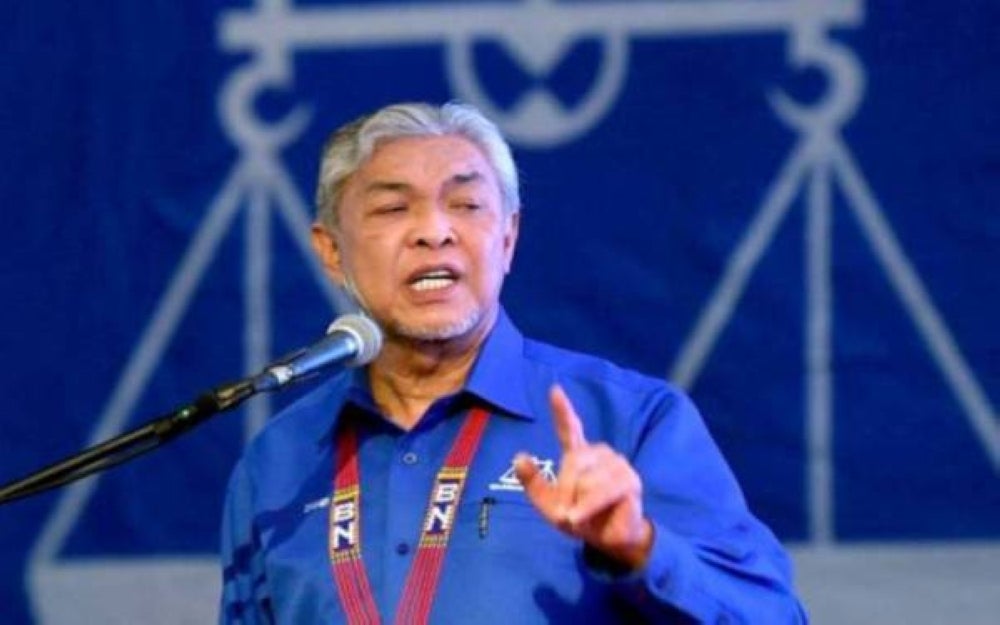 Umno President Datuk Seri Ahmad Zahid Hamidi. Bernama pic