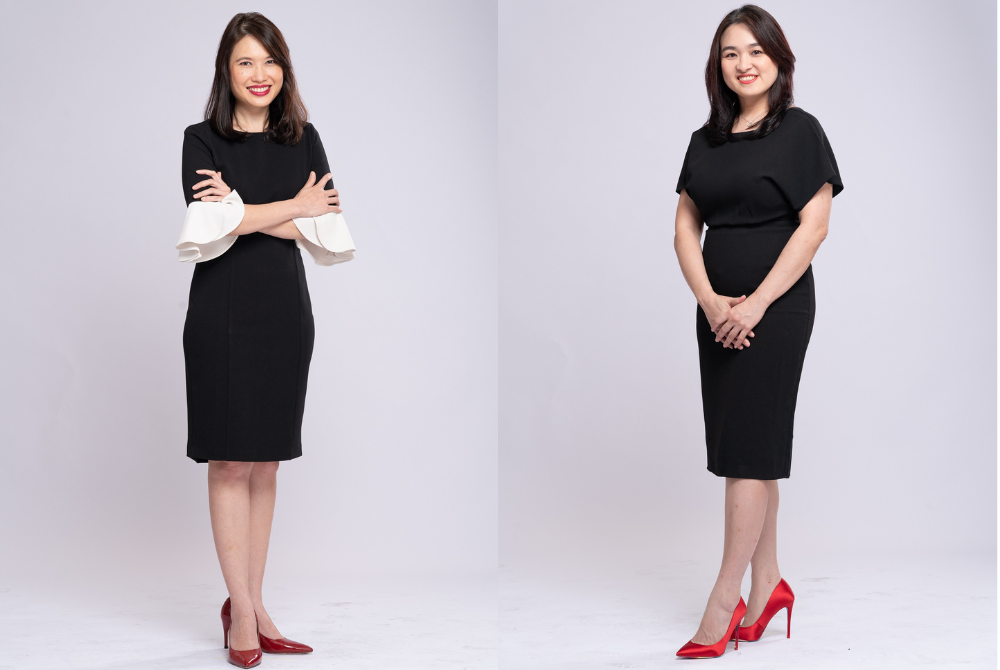 Dr Farah Leong Rahman (left) and Dr Ashley Chung Soo Bae