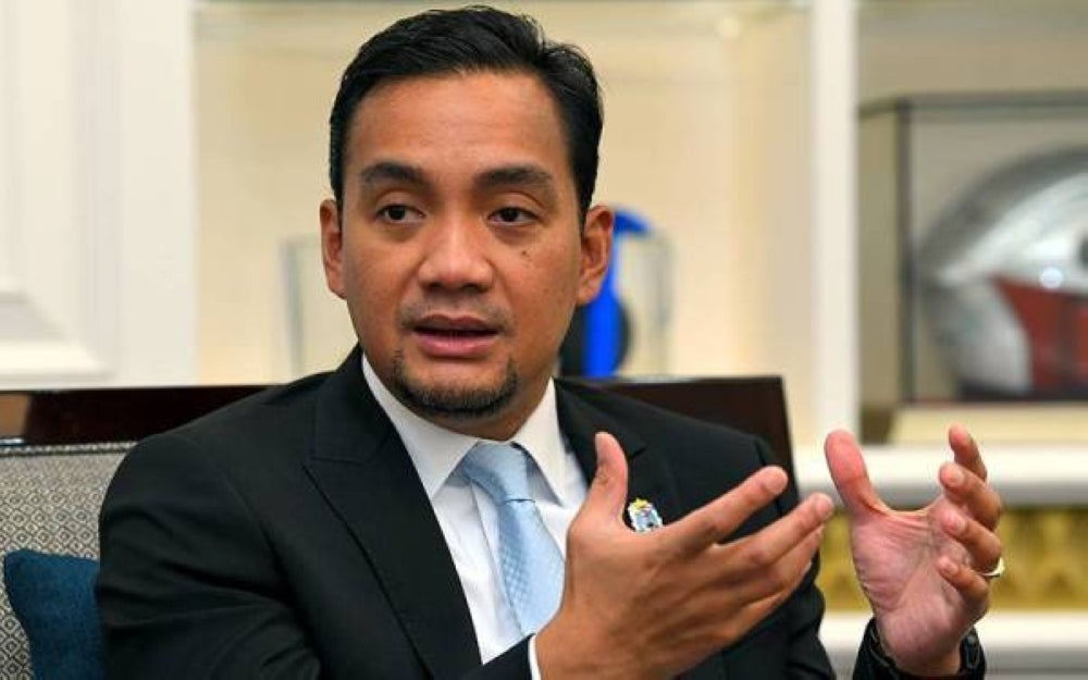 Johor Menteri Besar Datuk Onn Hafiz Ghazi - Photo: BERNAMA