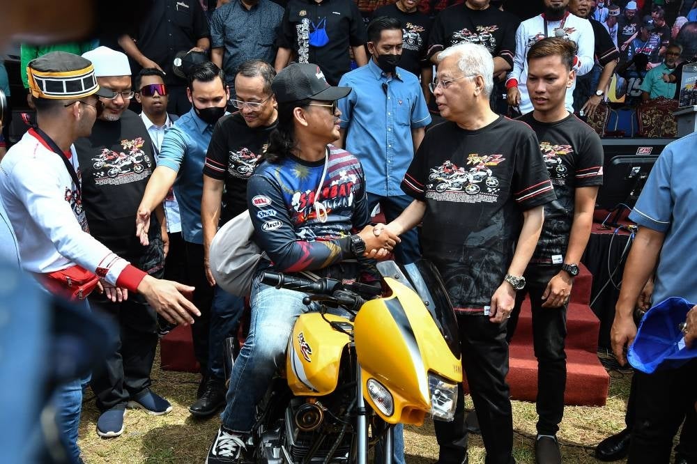 Ismail Sabri at the opening of 2022 RXZ Members 4.0 Programme at the Terengganu International Drag Strip in Gong Badak here, today. Photo: BERNAMA