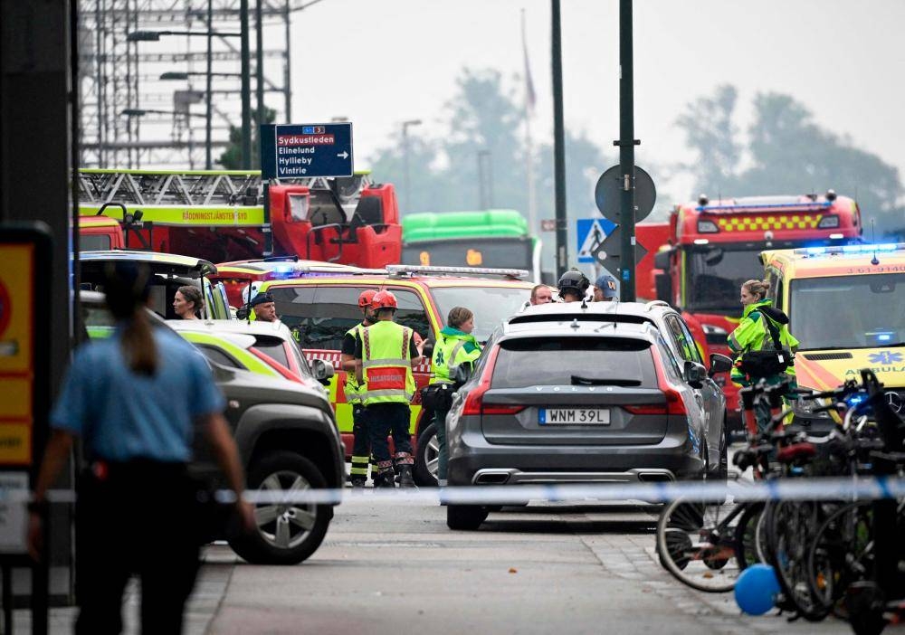 Police earlier said they had arrested the suspected shooter in the incident in the southern city of Malmo. - AFP Photo