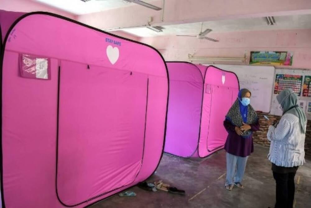 One PPS opened in Skudai for flood relief victims - BERNAMA Photo