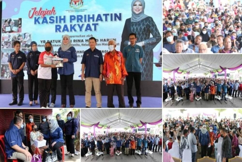 Jelajah Kasih Prihatin Rakyat programme held at the Kolam Air Bangkong Orang Asli Village in Dengkil - BERNAMA Photo