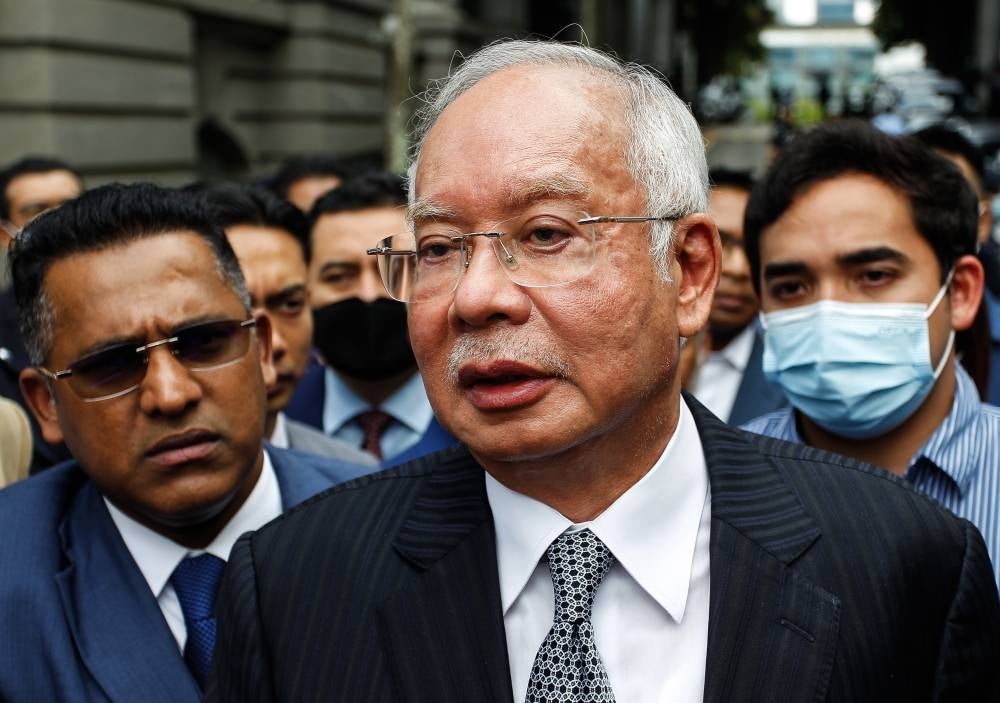 Najib would have to serve only 12 years in jail as the judge ordered all the jail sentences to run concurrently.  - Photo: EPA/AHMAD LUQMAN ISMAIL