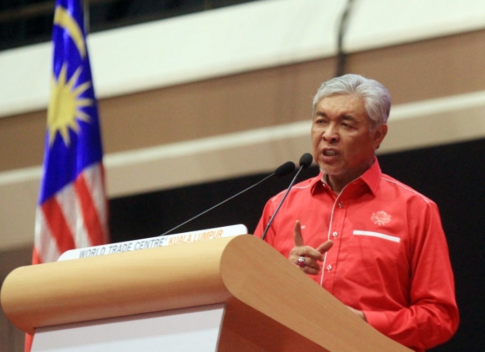 Umno President Datuk Seri Ahmad Zahid Hamidi