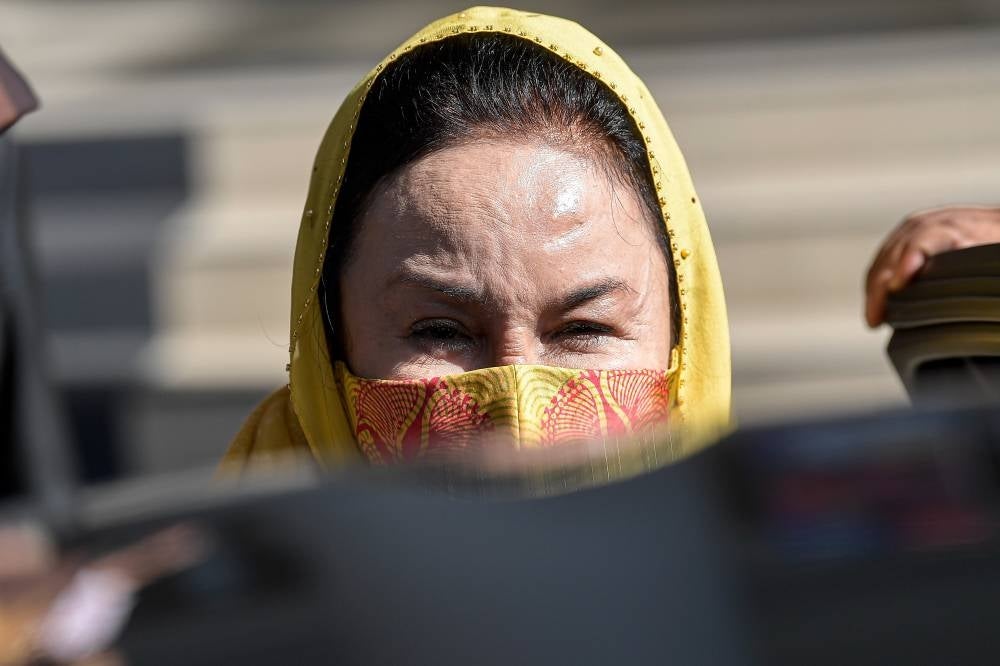 Datin Seri Rosmah Mansor will know her fate on Sept 1 whether she will be acquitted or found guilty of three counts of corruption linked to the RM1.25 billion solar hybrid energy project. - Photo: BERNAMA