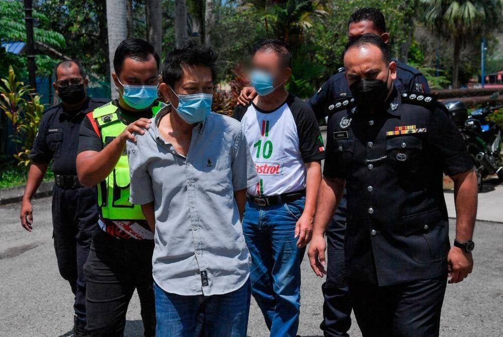 Lee Kok Choong is alleged to have committed the offence at a house in Taman Anggerik here. - Bernama Photo