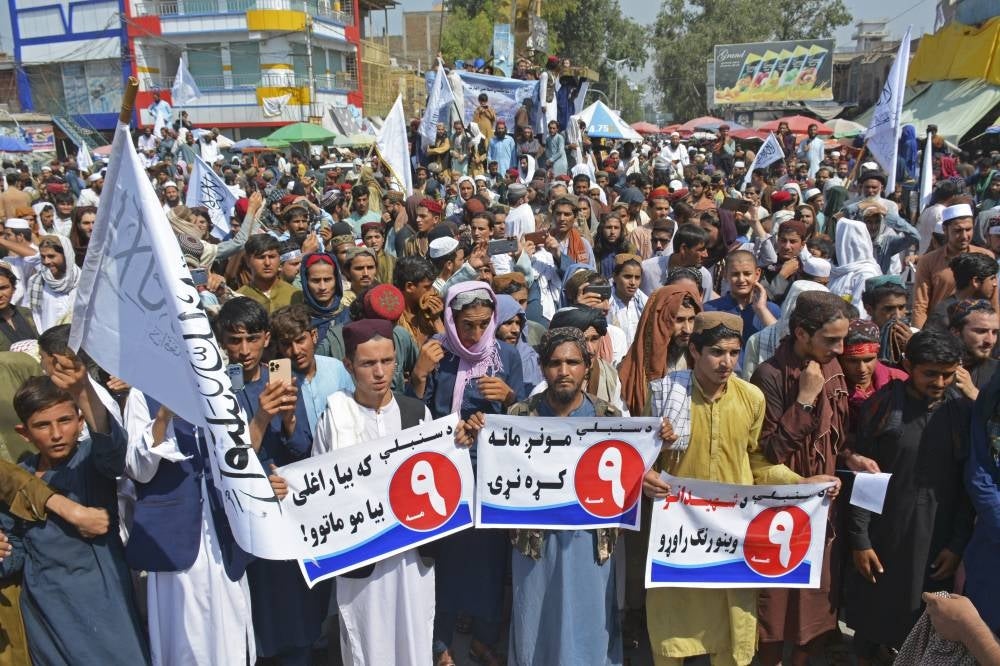 No country has recognised the Taliban’s government which rebranded the country as Islamic Emirate of Afghanistan. - AFP Photo