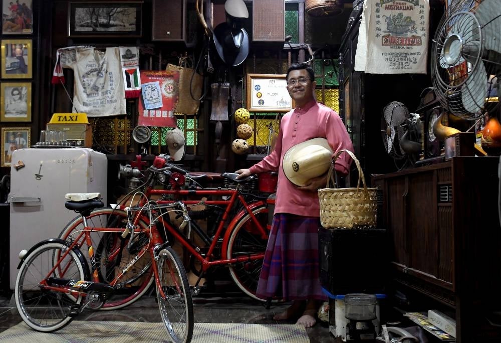 Borhan said that most of the items in his gallery were collected or bought over the past 30 years. - Bernama Photo