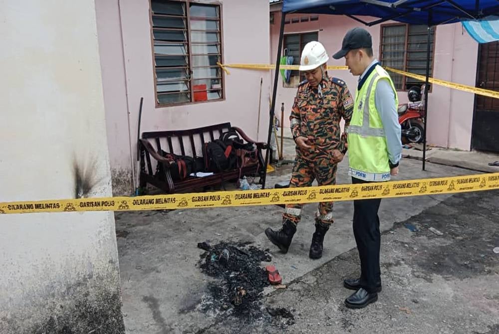 Police will also help speed up the autopsy process of the two children at the Sultanah Aminah Hospital. - Photo courtesy of Fire and Rescue Department 