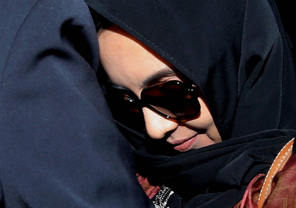 Samirah and the two teenagers, as well as an Indonesian woman were charged with murdering Nazrin at his house in Mutiara Damansara. - Bernama Photo