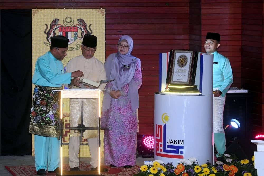 The book was published for use as a reference for the Muslim community in the country. - Bernama Photo