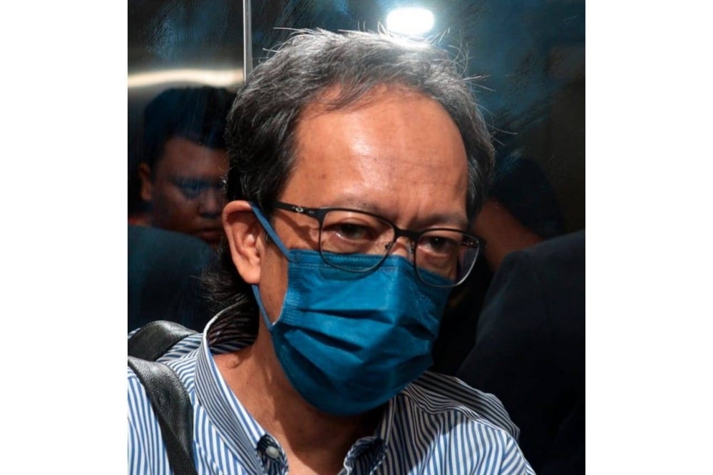 Former editor-in-chief of The Edge Communications Sdn Bhd Ahmad Azam Mohd Aris was charged with two counts of defaming a Datuk and four companies in two articles published by The Edge Malaysia weekly. - BERNAMA