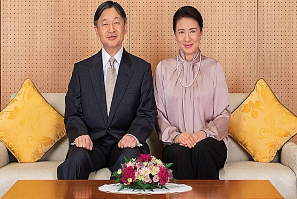 Emperor Naruhito and Empress Masako - AFP Photo
