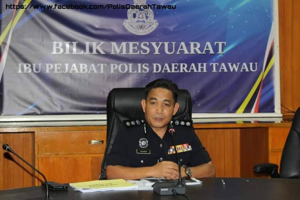 Jasmin Hussin said the four individuals were arrested at a premise at KM16, Jalan Apas. - Bernama Photo