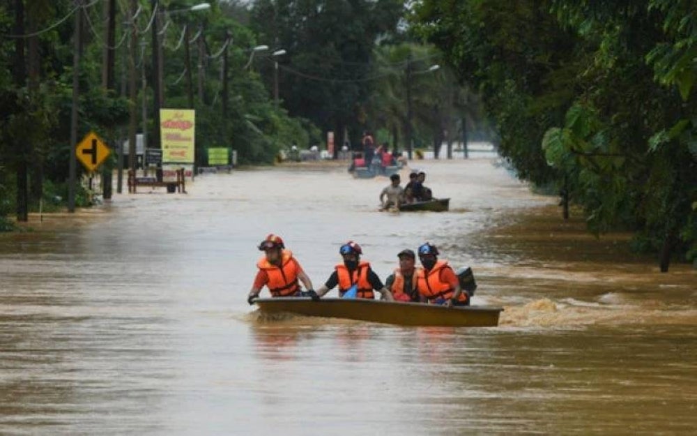 Terengganu Kemas director Dr Faridah Mat said they were among 900 Kemas childcare centres in Terengganu that were in flood 'hotspot' areas such as Kemaman, Dungun, Hulu Terengganu and Besut districts. - Photo: BERNAMA