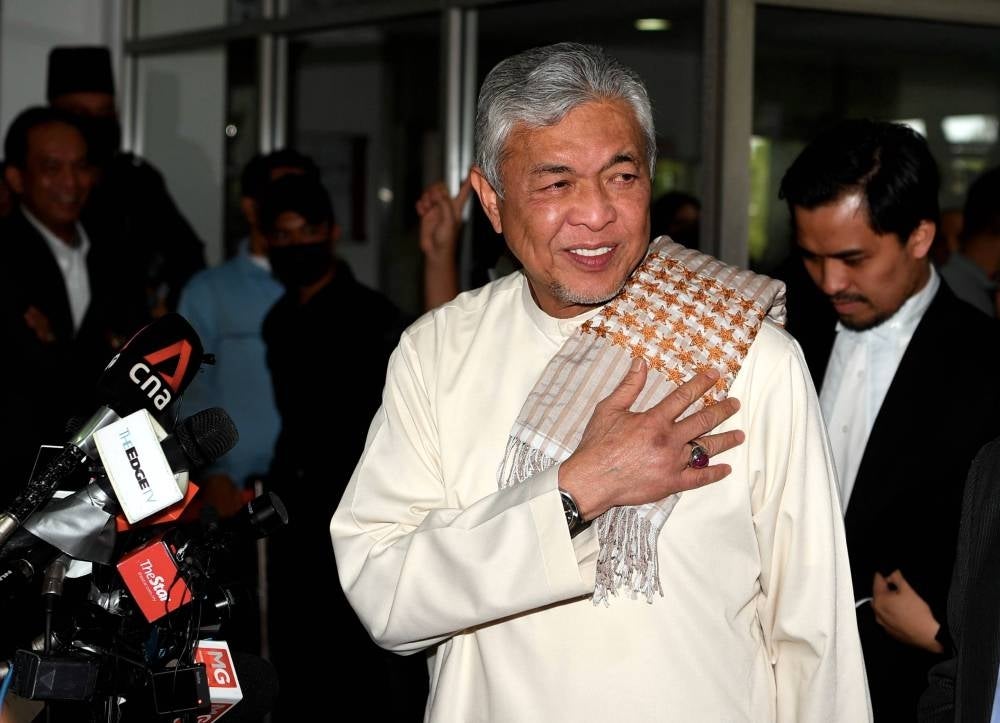 Ahmad Zahid's bribes in connection with the Foreign Visa System (VLN) were unreliable and not credible. - Bernama Photo