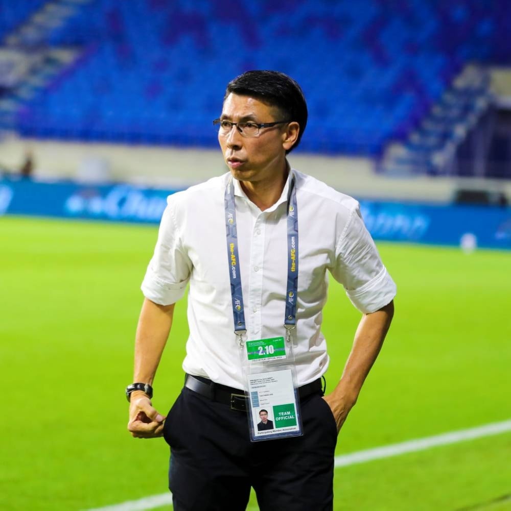 Tan Cheng Hoe. Pic from AsianCup2023 twitter