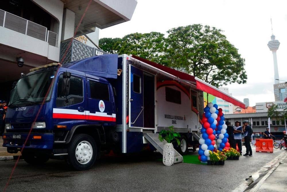 DBKL Mobile surau - Photo source: DBKL official page
