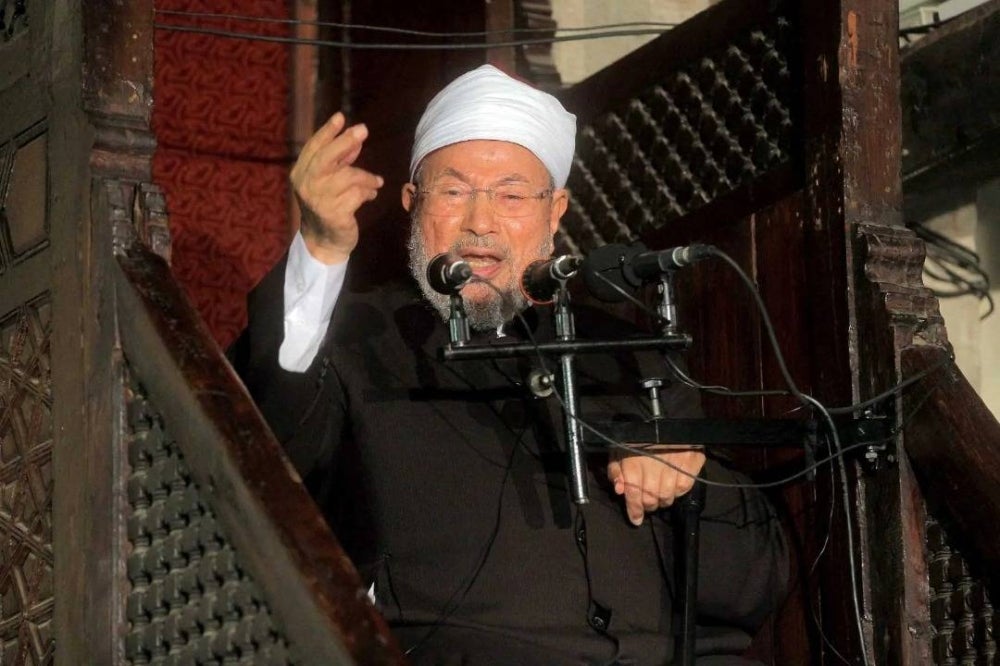  Prominent Islamic scholar Yusuf al-Qaradawi has died today at the age of 96. - Photo: AFP