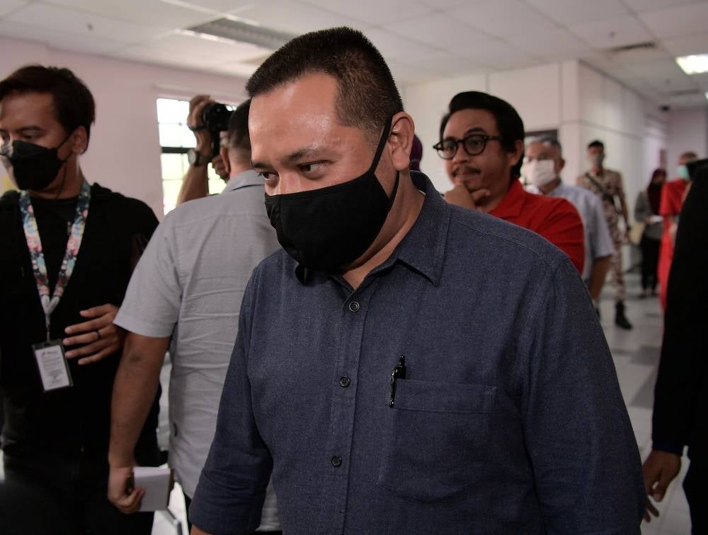 Khairul Anuar was charged under Section 468 of the Penal Code which provides a jail term of up to seven years and a fine, if found guilty. - Bernama Photo