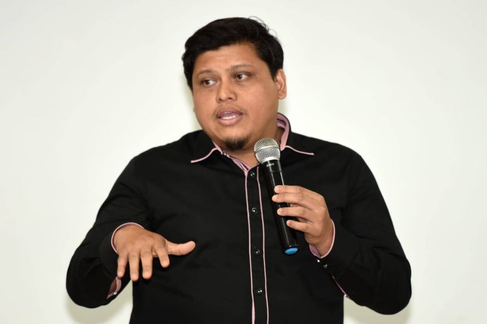 Namanzee during the Khatam Tadabbur My #QuranTime 1.0 Convocation press conference held at the Karangkraf Complex on Tuesday.