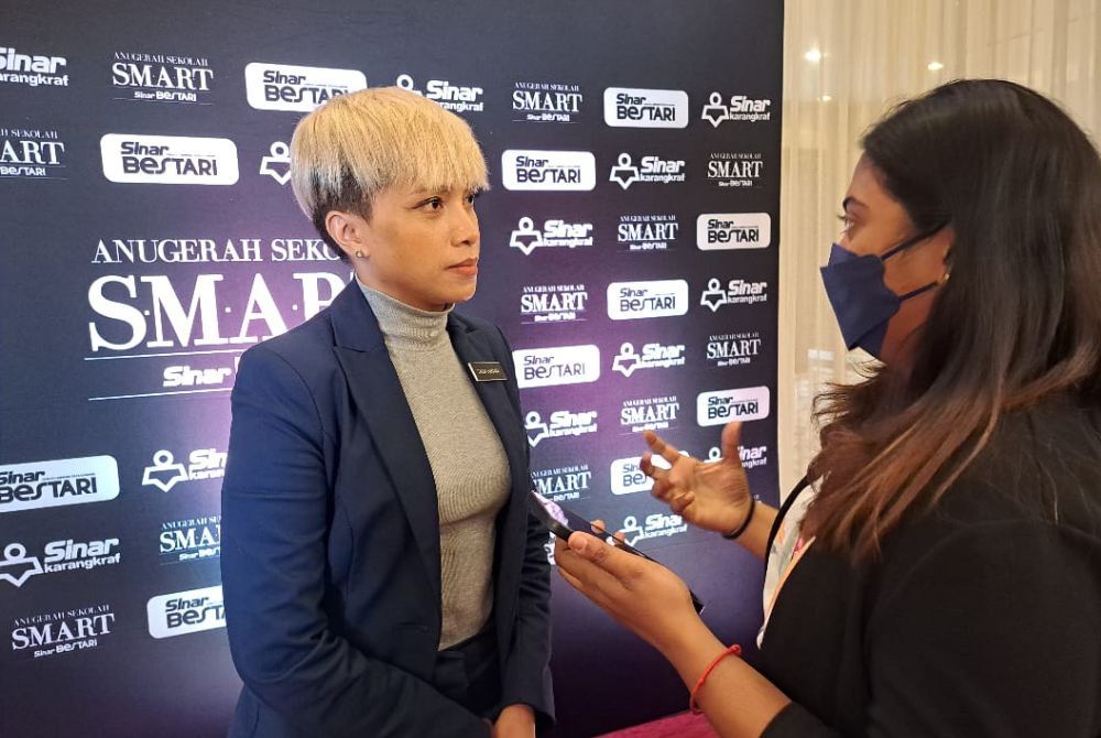 Malay Language expert Zack Kirana Ibrahim at S.M.A.R.T School Award (ASSSB) at Concorde Hotel, Shah Alam