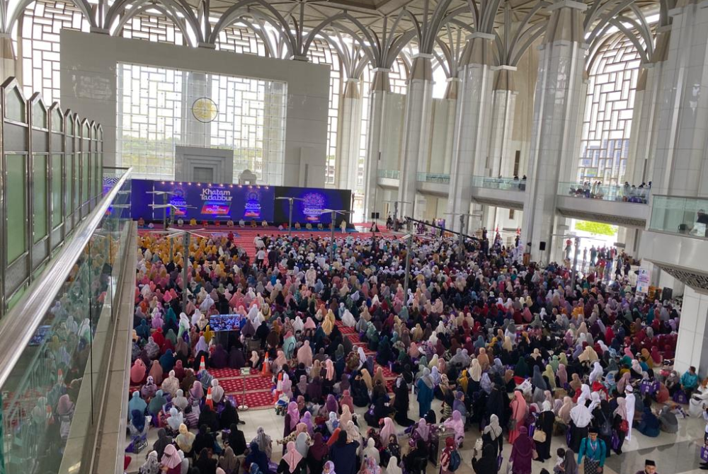 More than 8,000 followers of My #QuranTime followers were celebrated at Tuanku Mizan Zainal Abidin Mosque, Putrajaya, today