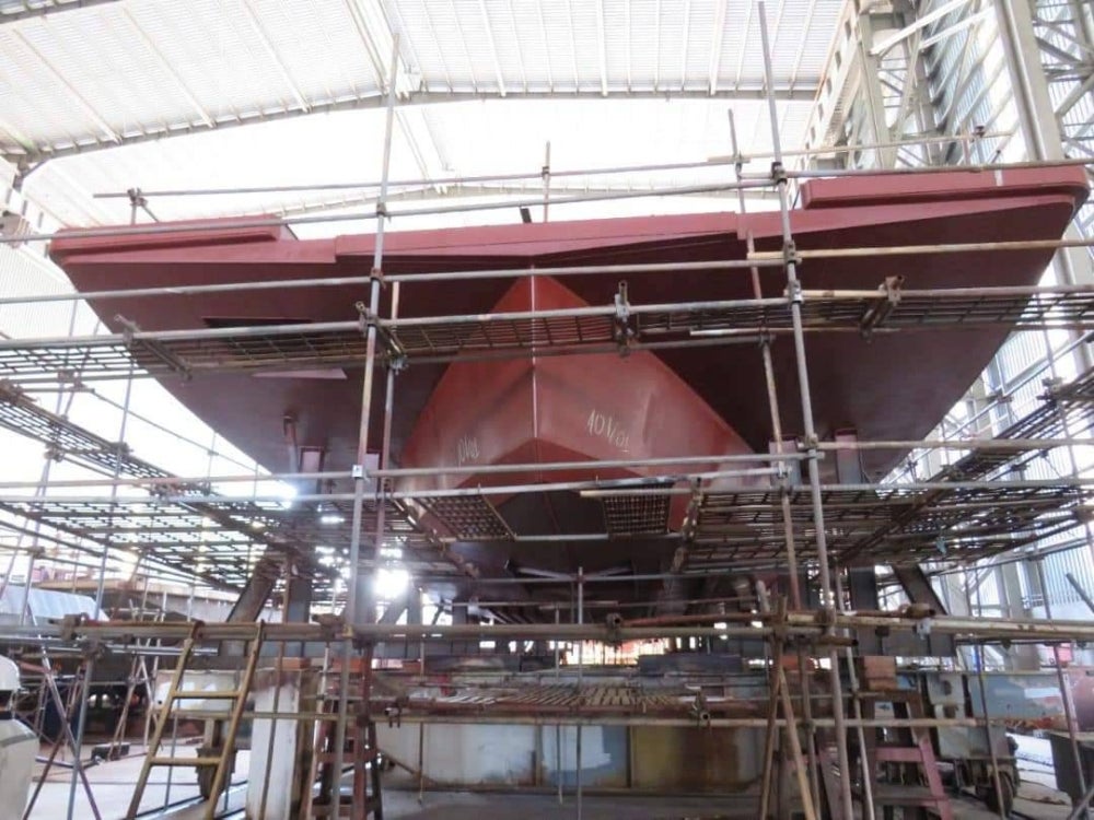 Tan said the 40 per cent progress on components of the ferry and design has already taken shape and is expected to be completed by June 2023.