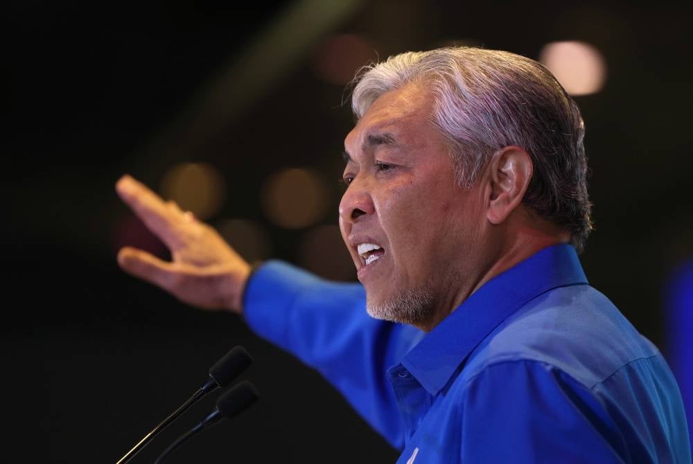 Umno president Datuk Seri Ahmad Zahid Hamidi - Photo: BERNAMA