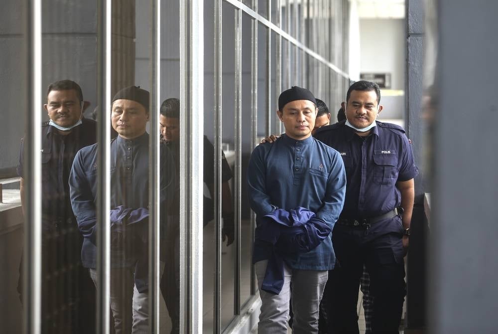 PU Azman at the Sessions Court on Wednesday