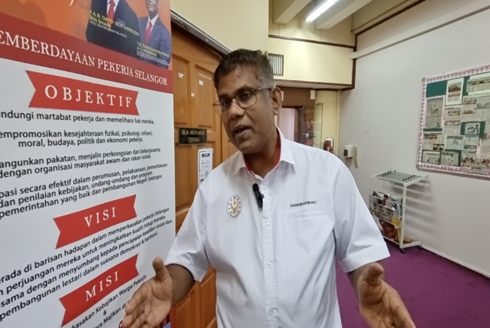 Selangor assemblyman Ganabatirau Veraman