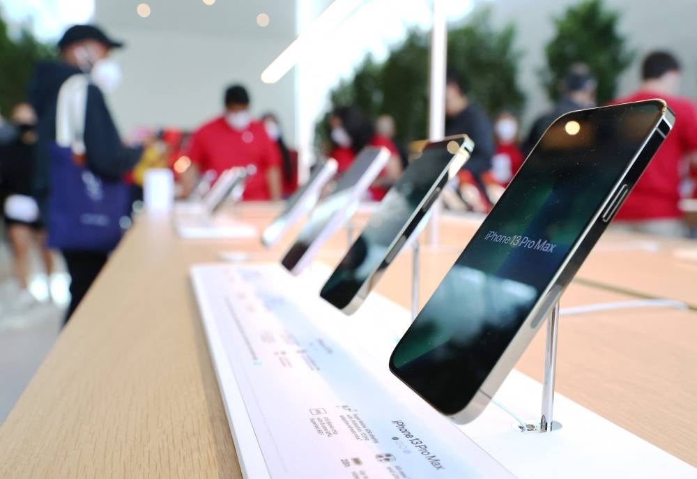 A Brazilian judge fined Apple $20 million for selling iPhones without chargers, calling it an "abusive practice" that forces customers to buy an additional product. - AFP
