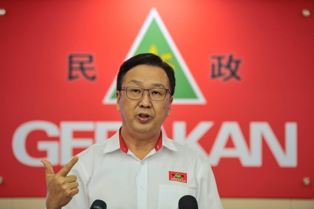 Lau said the distribution of seats involving PN components, especially Gerakan, was almost finalised. - Bernama Photo