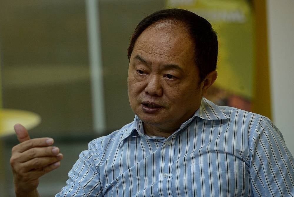 Bersih chairman Thomas Fann - Photo: BERNAMA 