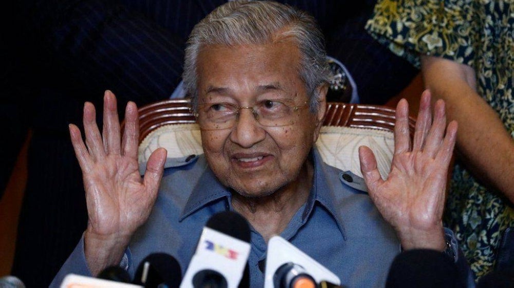 Gerakan Tanah Air (GTA) chairman Dr Mahathir Mohamad