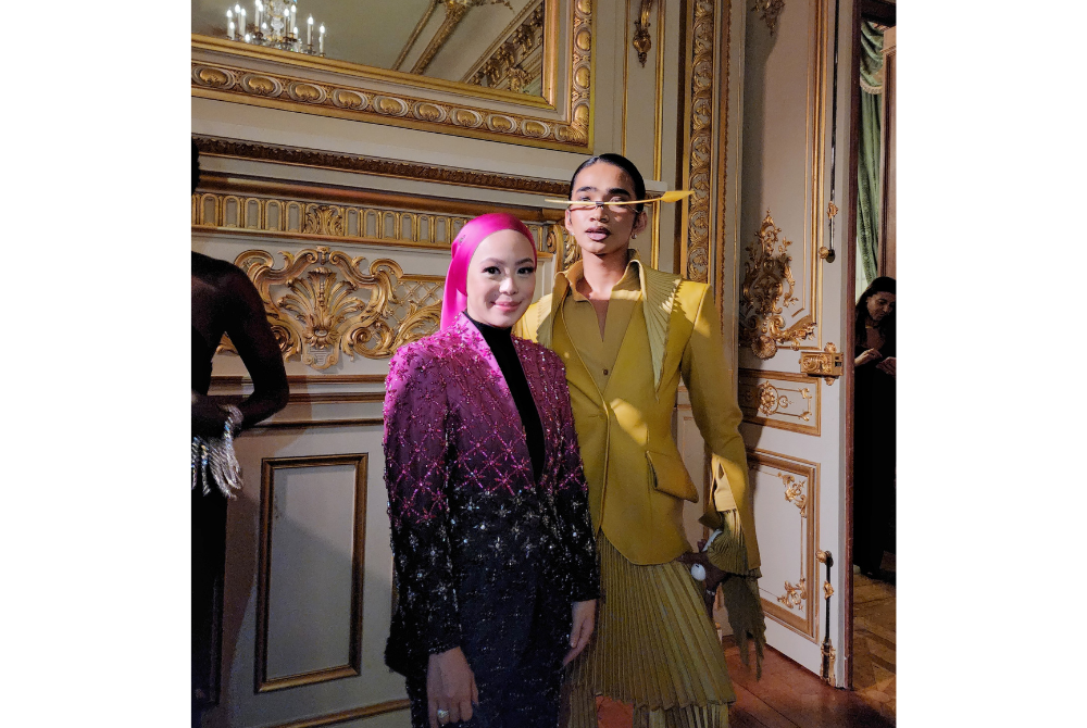 Vivy Yusof and celebrity influencer, Bretman Rock - Pic from Instagram (@vivyusof)