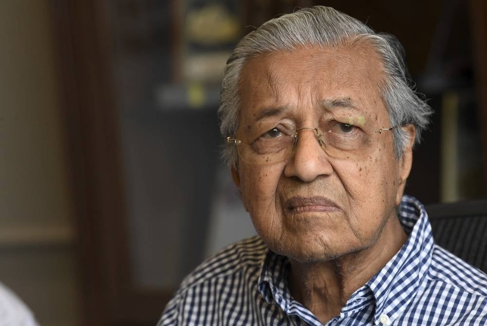 Pejuang chairman Tun Dr Mahathir - BERNAMA 
