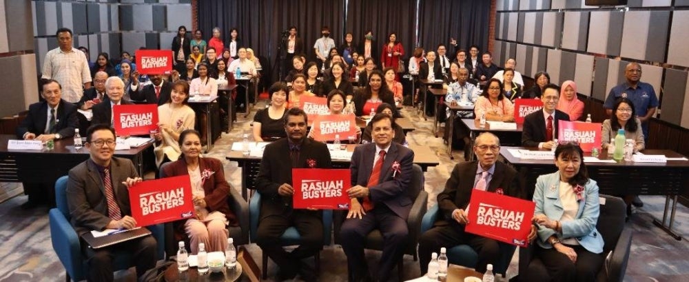 During the Malaysia Leadership Seminar in Johor on Oct 15. (Sinar Photo)