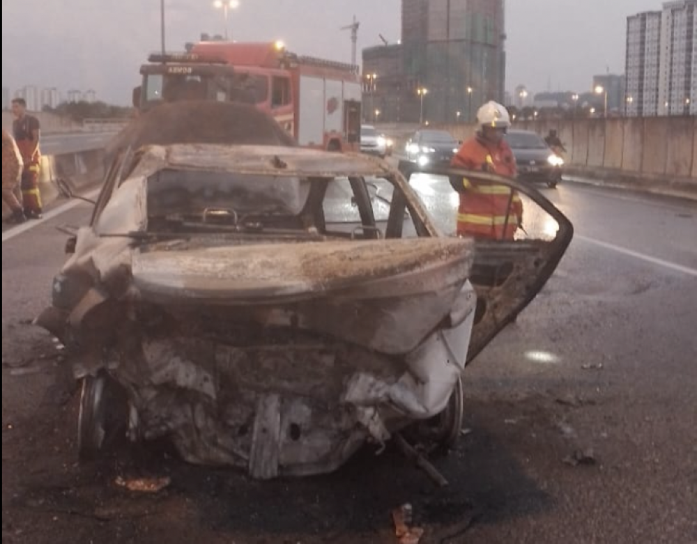 Photo: Bukit Jalil Fire and Rescue Facebook