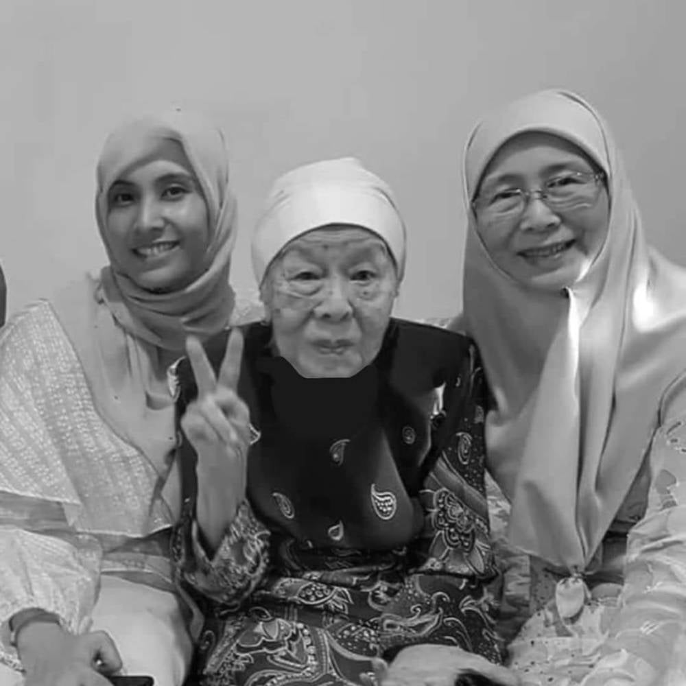 Nurul Izzah, Mariah and Wan Azizah. Photo: Nurul Izzah's Facebook account
