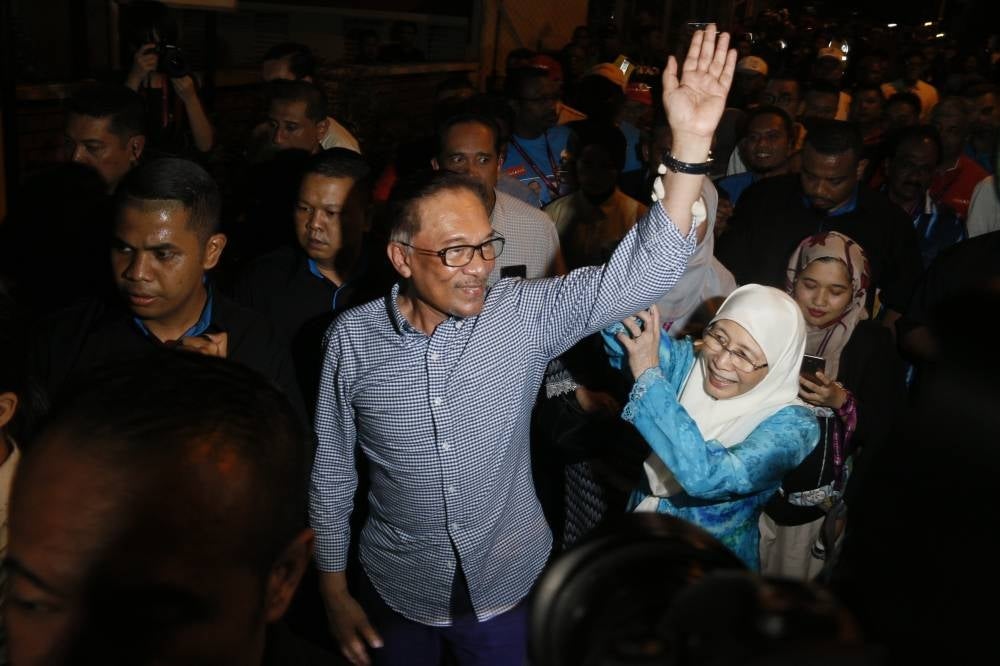 Opposition leader Datuk Seri Anwar Ibrahim 
